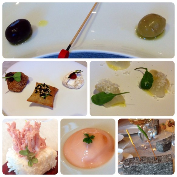 The surprising (and endless) amuche bouche of Chef Crippa!