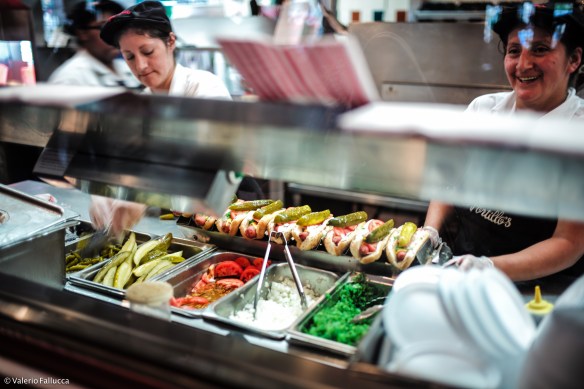 Chicago-style Hot Dog at Portillo's
